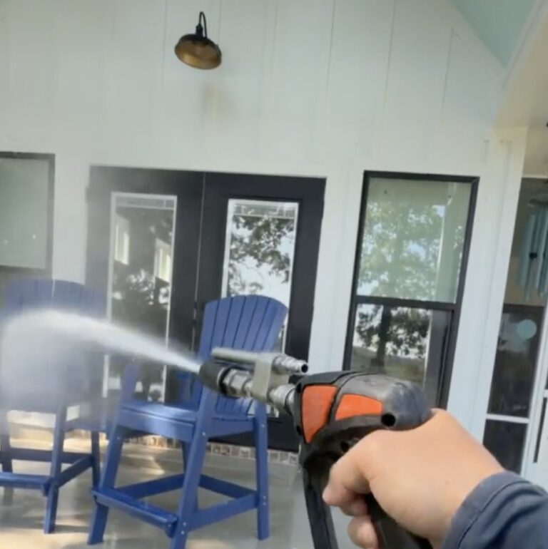 House wash in Hilltop Lakes near Normangee