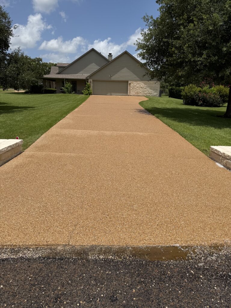 Driveway cleaning in Bryan TX