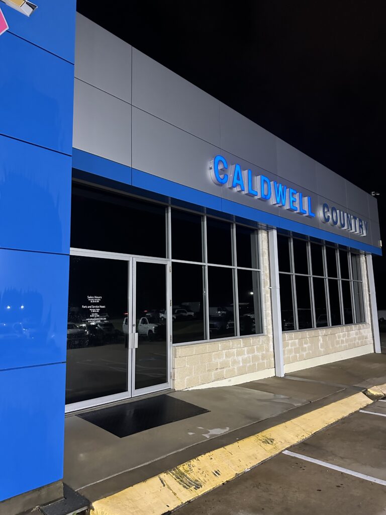 Dealership building cleaning in Caldwell TX