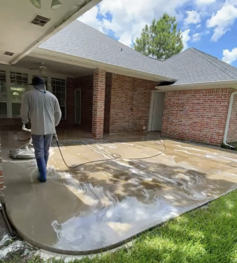 Patio Pressure wash in Anderson TX