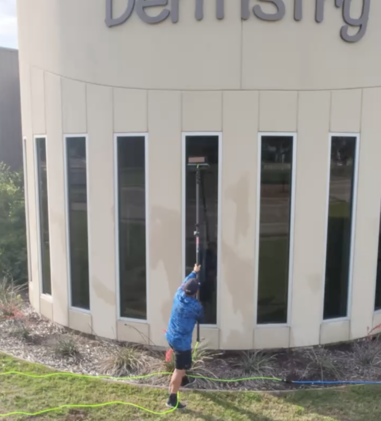 Commercial Window cleaning in College Station TX